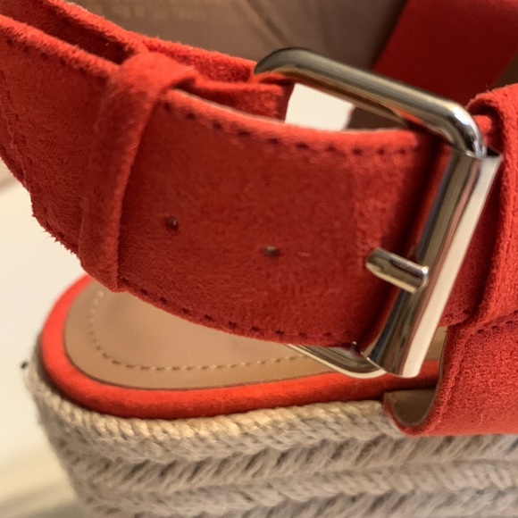 NWOT H&M Orange Platform Sandals - Picture 6 of 6